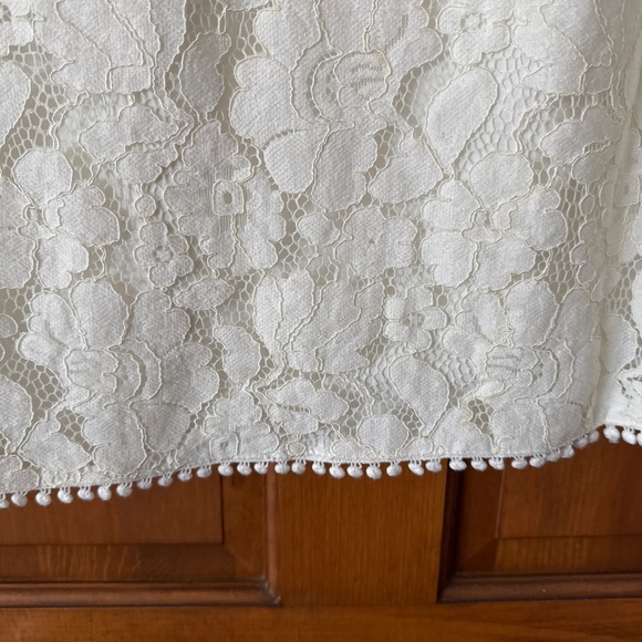 Vince Camuto ivory lace dress size 0 - Picture 4 of 6